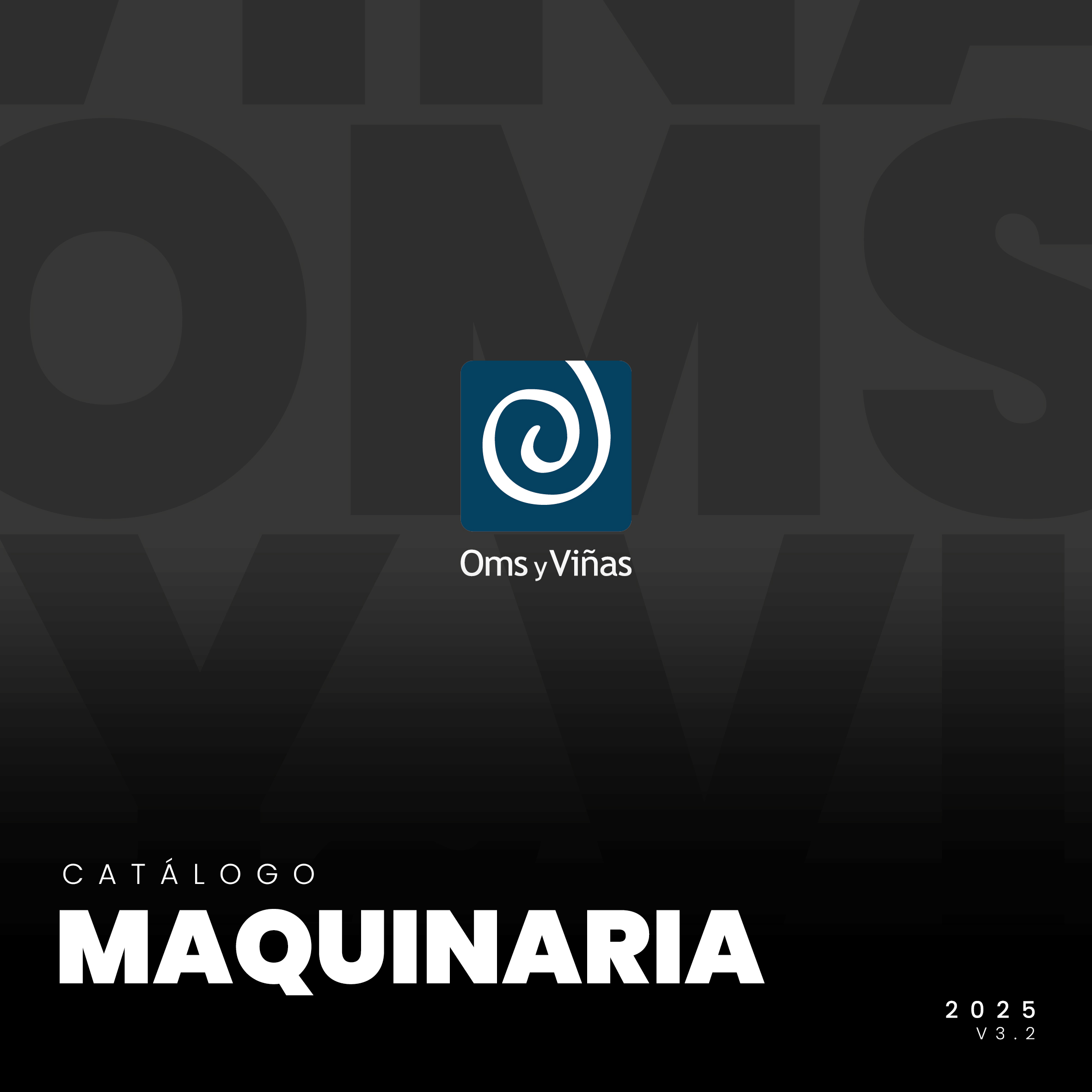 Catálogo maquinaria